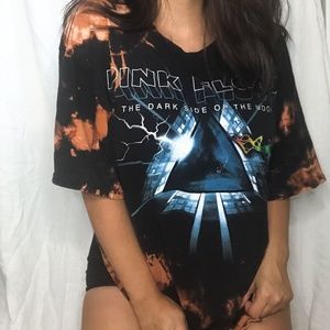 Pink Floyd tie dye band tee